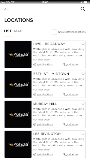Wolfnights Gourmet Wraps Screenshot 1