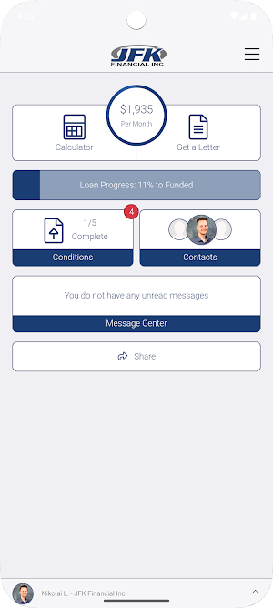 JFK Financial Inc Screenshot 1