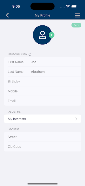 SJNRCS FACTS Family Portal App Screenshot 2