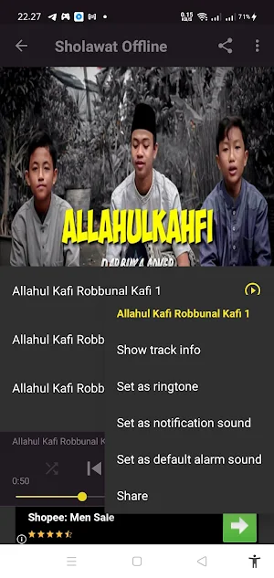 Allahul Kafi Robbunal Kafi Offline Screenshot 3