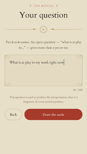 Arcane78: Tarot Card Reading Screenshot 2