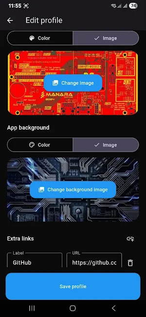 Portify - Digital CV Screenshot 1