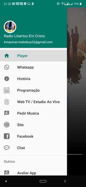 Web Radio Libertos Em Cristo Screenshot 1