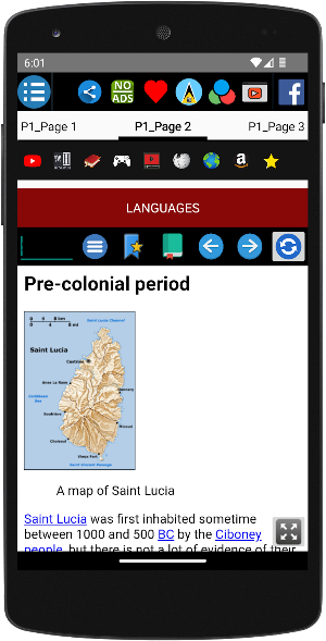 History of Saint Lucia Screenshot 2