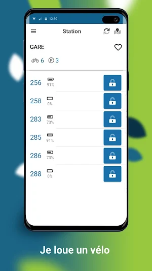 Tempo Vélo libre-service électrique Screenshot 3