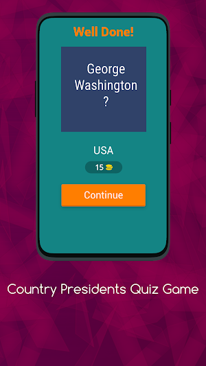 COUNTRY PRESIDENTS QUIZ GAME Screenshot 1