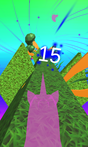 Rainbow Unicorn Adventure Run Screenshot 1