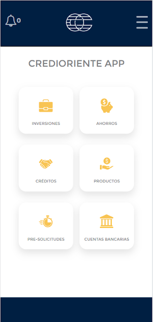 CREDIORIENTE Screenshot 1