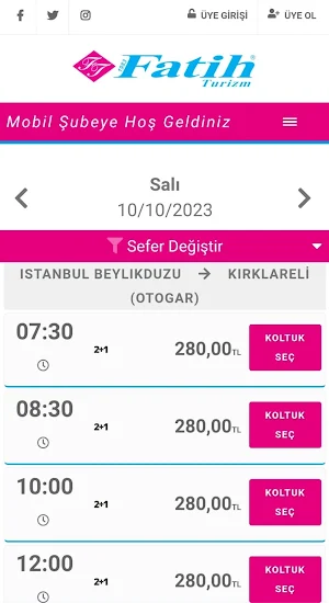 Fatih Turizm Screenshot 1