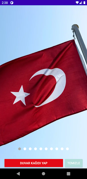 Türk Bayrağı Duvar Kağıdı Screenshot 0