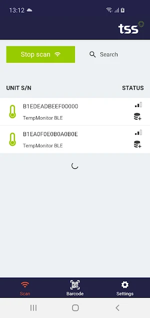TSS TempView Screenshot 0