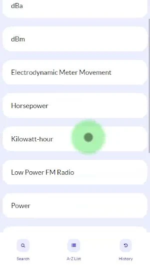 Fast Electronics Dictionary Screenshot 1