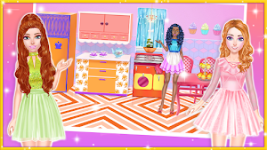 Princess & Mermaid Doll House Decorating Screenshot 2