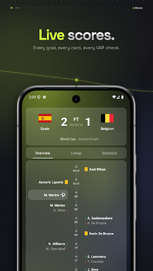 iScore: Live Soccer Scores Screenshot 0