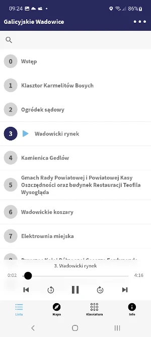Szlak Galicyjskie Wadowice Screenshot 2