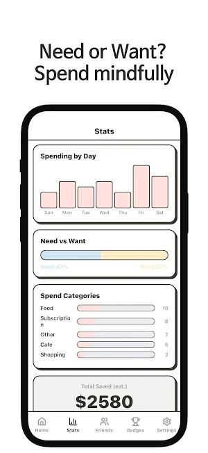 NoSpend - Save Money Challenge Screenshot 3