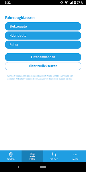 FRANKLIN Mobil Screenshot 3