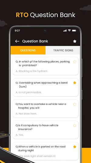 RTO India Driving Licence Test Screenshot 1