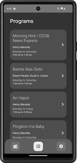 DZGB Live App Screenshot 2