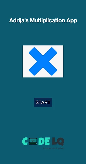 Adrija's Multiplication App Screenshot 0