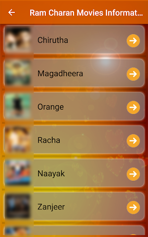 Ramcharan -Wallpapers,Movies List,puzzle,quiz Screenshot 1