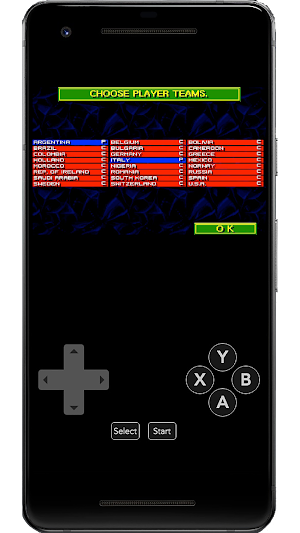Sensible Soccer SMD Screenshot 1