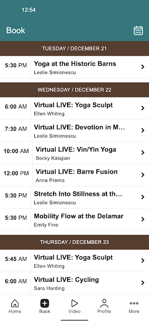 Yen Yoga & Fitness Screenshot 1
