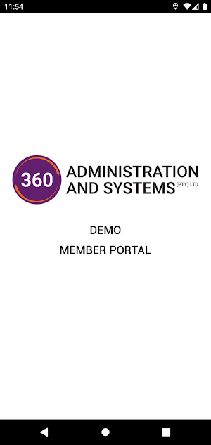 360 Demo Member Portal Screenshot 0