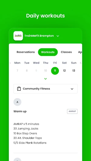 TrainMeFit Brampton Screenshot 3