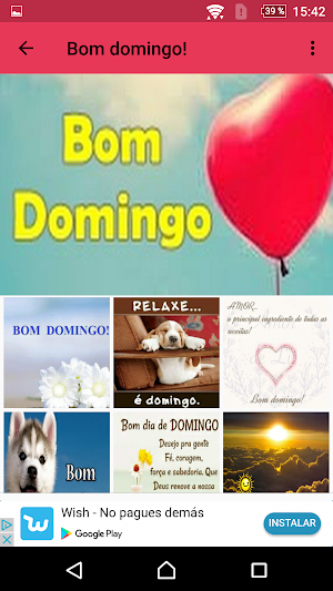 Bom Domingo - Imagens e frases Screenshot 1
