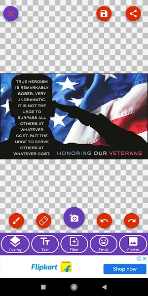 Happy Veterans Day:Greeting,Photo Frames,GIF Quote Screenshot 1