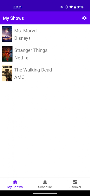 MyTVReelz Screenshot 2