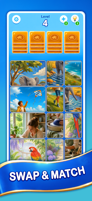 Jigsaw Drop Match Screenshot 0