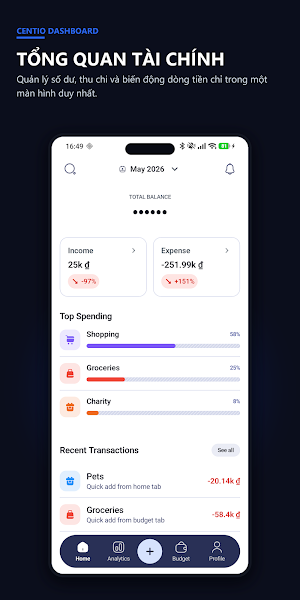 Centio: Budget & Expenses Screenshot 0