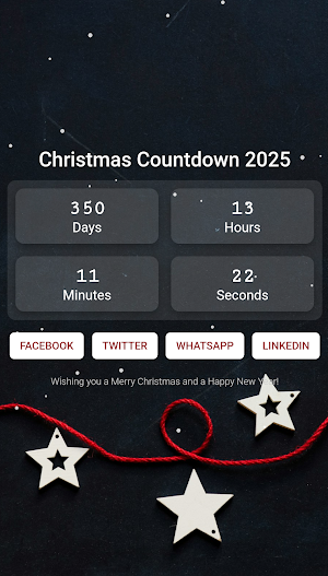 Christmas Countdown 2025 Screenshot 1