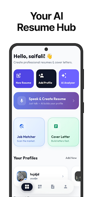 AI Resume Builder: CV Maker Screenshot 0