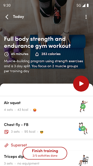 iFitnessClub Screenshot 2