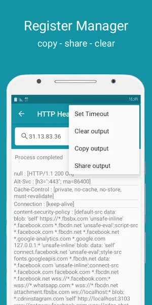 Advanced NetTools Screenshot 2