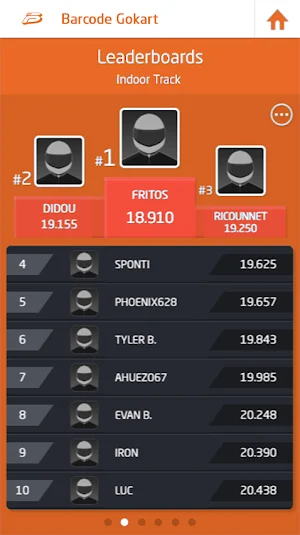 Barcode Gokart Screenshot 2