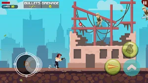 Sexy commando girls: gun shot Screenshot 2