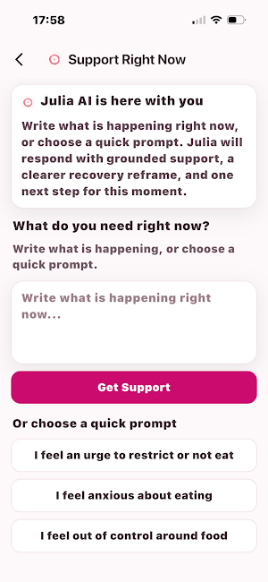 The ED Recovery Companion Screenshot 1