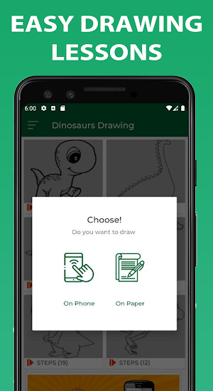 How To Draw Dinosaurs Easy Screenshot 1