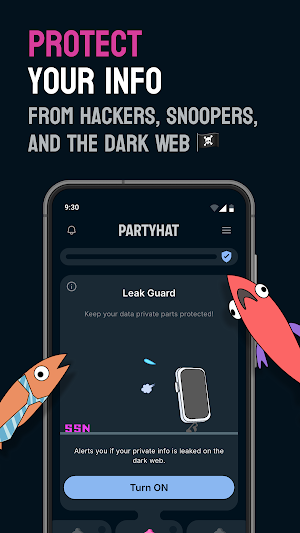 Partyhat: VPN & Mobile Privacy Screenshot 3