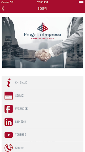 Progetto Impresa Screenshot 1