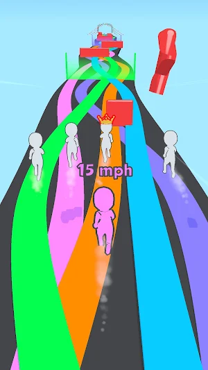 Color Line Fuel : Runner 3D Screenshot 2