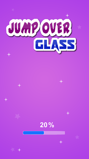 jump over glass Screenshot 1