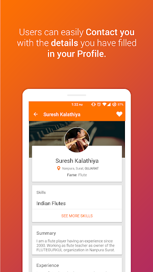 My Swara : Indian Musical Directory Screenshot 2