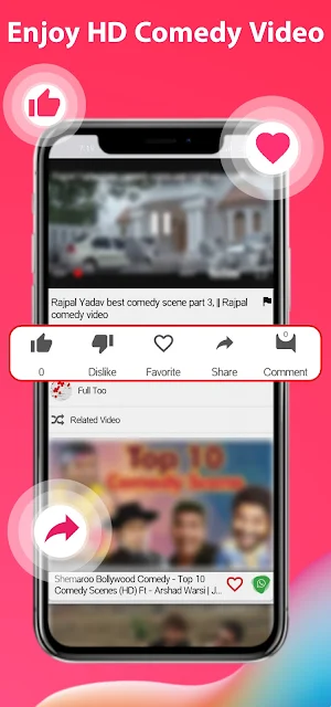 Hindi comedy Video-Funny video Screenshot 2