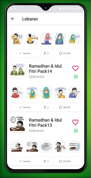 WA Islamic Stickers Pack Screenshot 3