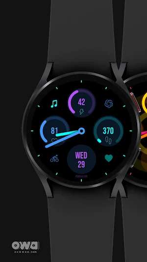 Analog Ripple Watch Face 019 Screenshot 0